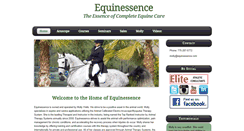 Desktop Screenshot of equinessence.com